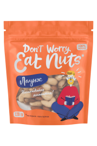 Микс Don’t Worry Eat Nuts «Лаунж» 120 г, дойпак, Россия