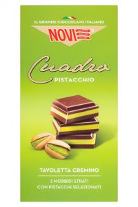 Шоколад Novi молочный Джандуйя с начинкой из фисташки 110 г