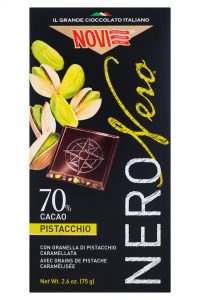Шоколад Novi Nero горький с фисташками 75 г