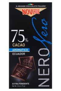 Шоколад Novi Nero темный  Ecuador 75% какао 75 г