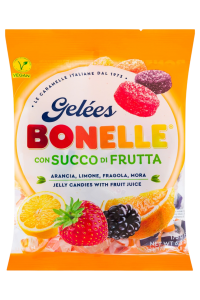 Мармелад Bonelle с соком фруктов (апельсин, лимон, клубника, ежевика) 175 г